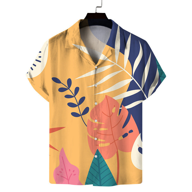 Short Sleeve Fashion Printed Shirt